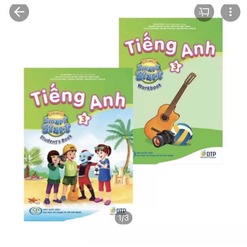 Tiếng Anh 3 (i-learn smart) kèm bút chì