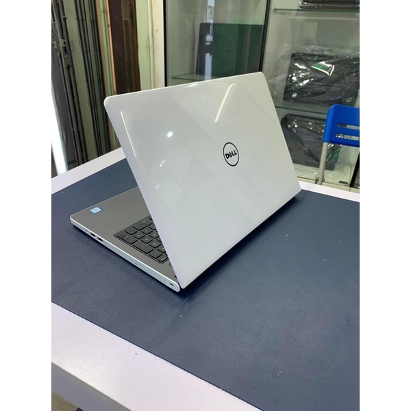 Laptop Cũ Rẻ Dell Ram 8Gb/Ổ SSD/Màn To  Màu Trắng đẹp lung linh / Chạy 24/24