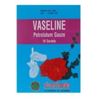Gạc vaseline làm mềm da bị bỏng