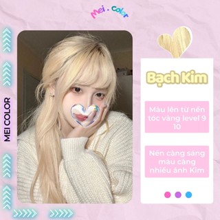 Thuốc Nhuộm Tóc Màu BẠCH KIM Cần Tẩy | THUỐC NHUỘM TÓC TẠI NHÀ