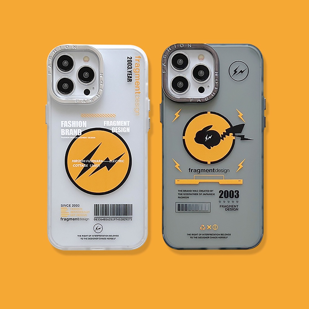 Ốp Lưng iphone 14 Pro Max / 14 Pro / 13 Pro Max / 12 Pro Max Pikachu Nhám Bảo Vệ Camera , Chống Bám Vân Tay