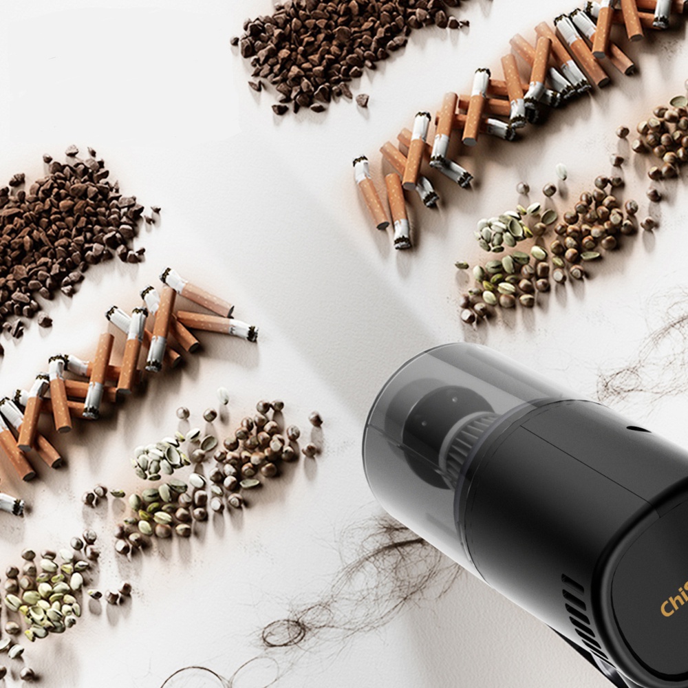 Máy hút bụi mini cầm tay sạc pin, máy hút bụi giường nệm, ô tô bàn làm việc đa năng, công suất 120w, bảo hành 1 tháng