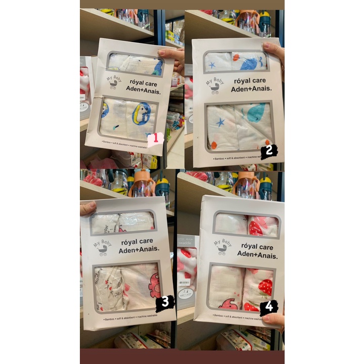 Set hộp 2 khăn tắm sợi tre