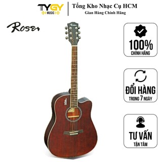 Đàn Guitar Acoustic Rosen G11BR (Size 41) Chính Hãng -Tặng Bao Đàn,Capo,Pick,Ty Chỉnh Cần