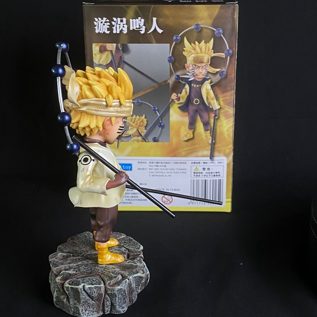 Mô hình Naruto lục đạo chibi cao 18cm fullbox màu, Figure Naruto lục đạo mới nhất THStore