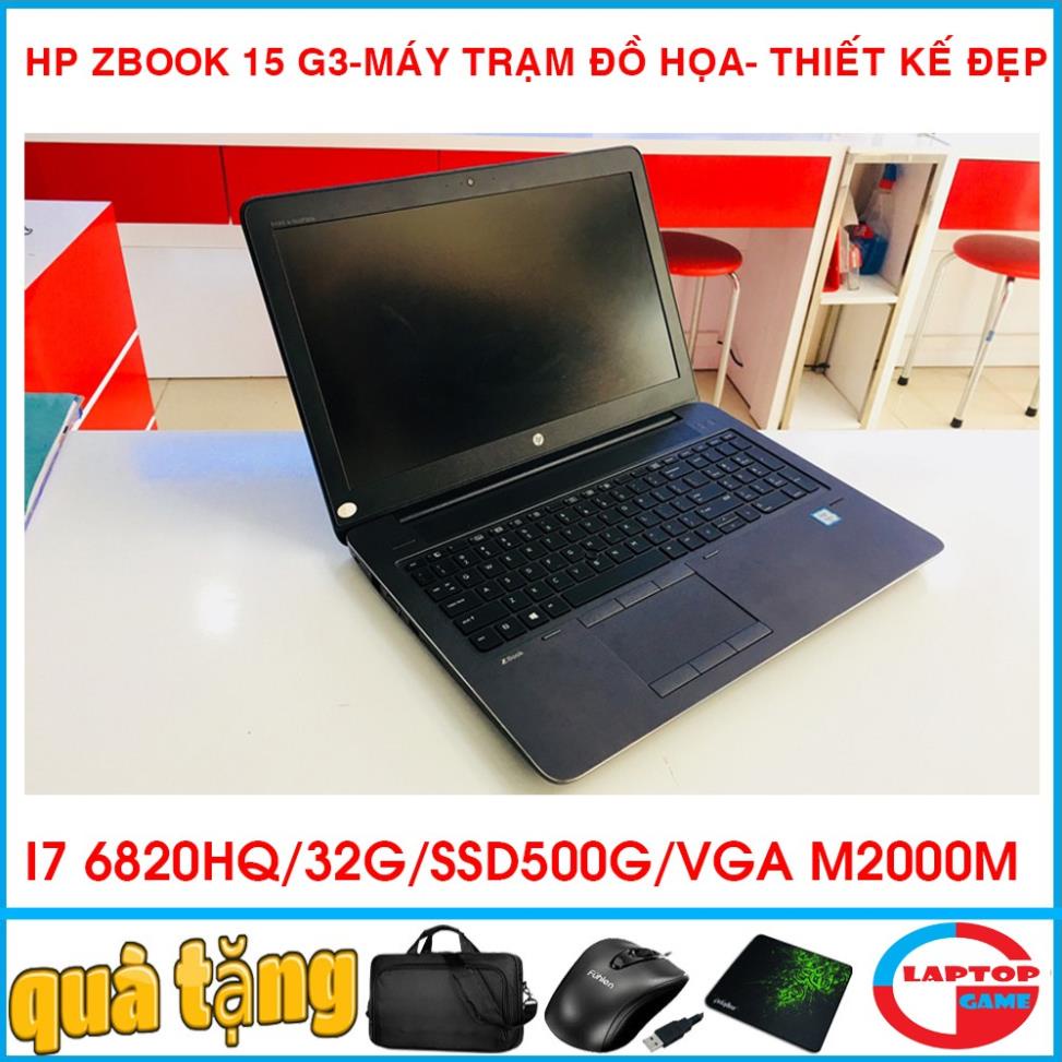 HP Zbook 15 G3 core i7 6820hq - máy trạm đồ họa và chơi game, laptop cũ đồ họa như mới | BigBuy360 - bigbuy360.vn