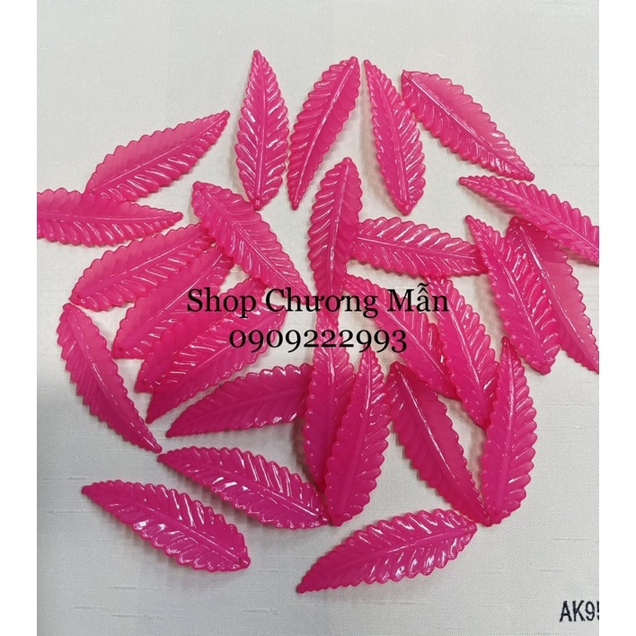 100G Lá Dương Sĩ Pha Lê Nhựa Đủ Màu Giá Sỉ