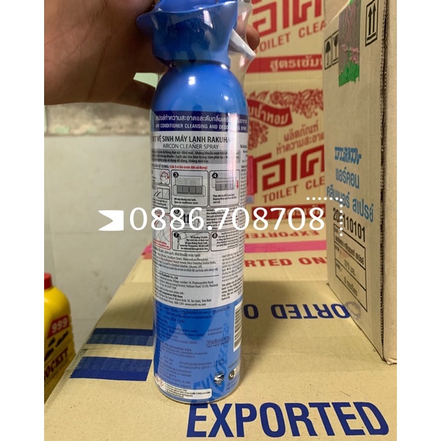 Xịt vệ sinh máy lạnh Earth thái Lan