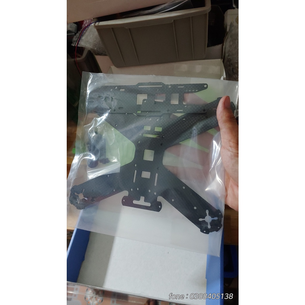 khung máy bay carbon 5inch fpv điều khiển từ xa