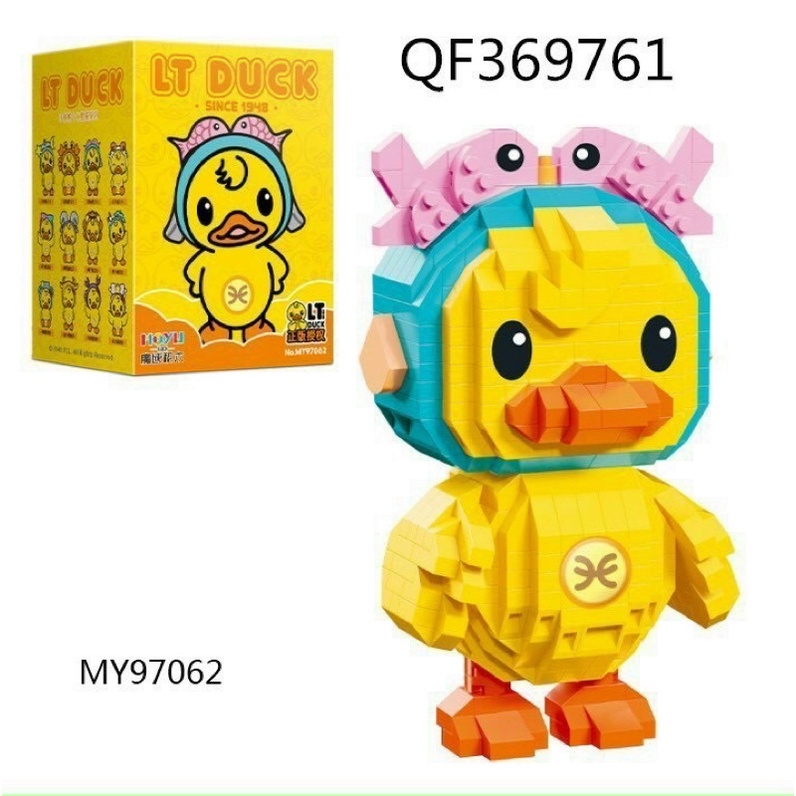 Đồ Chơi Lắp Ráp Xếp Hình 3D Vịt Vàng 12 Cung Hoàng Đạo