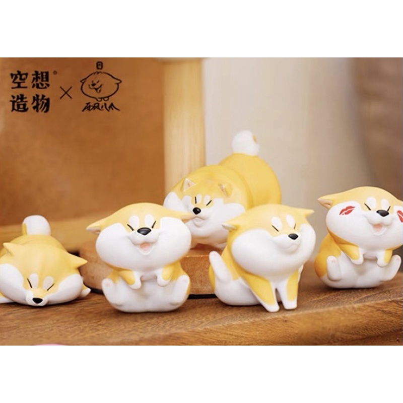 FAMHOUSE - Mô hình art toys chó shiba set 5 con
