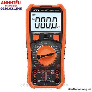 Victor vc - 890c+ đồng hồ vạn năng điện tử vc890c+ victor vc 890c +