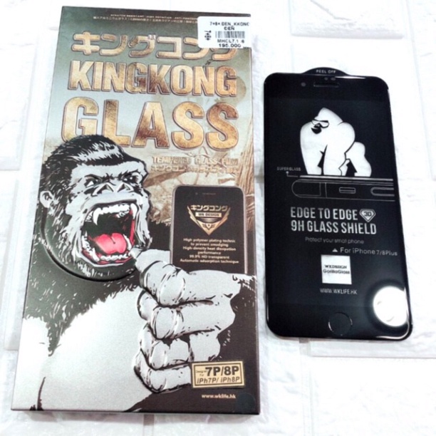 Zi.Phone Kính Cường Lực KingKong cho iphone Full Màn 7Plus/8Plus/X/Xs/XsMax/11/11Pro/11ProMax/12ProMax/13/13ProMax