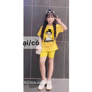 Bộ COTTON CÔ GÁI TẾT TÓC điệu đà (8-16kg)