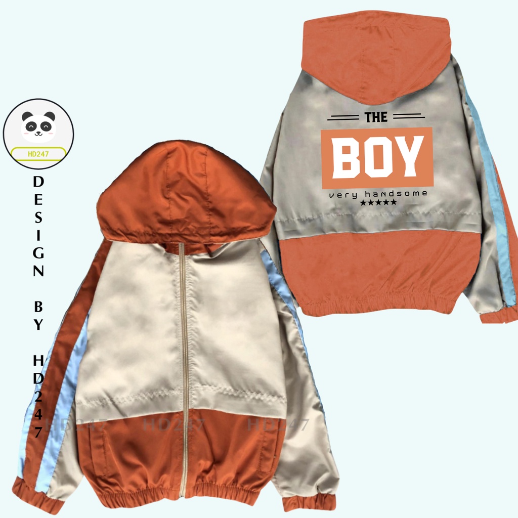 Áo khoác dù chống nắng chống gió cho bé trai size đại 13kg đến 38kg 0339