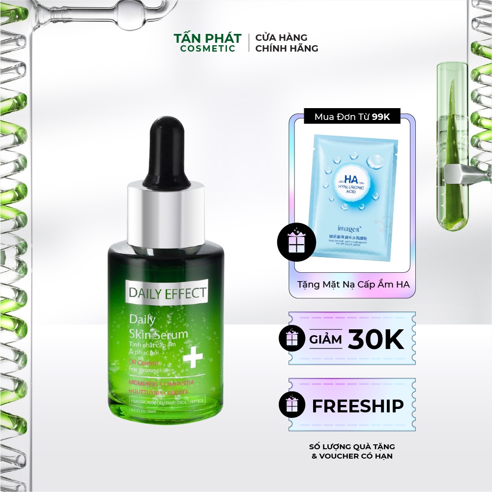 Serum Phục Hồi Cấp Ẩm Căng Bóng Daily Effect 30ml