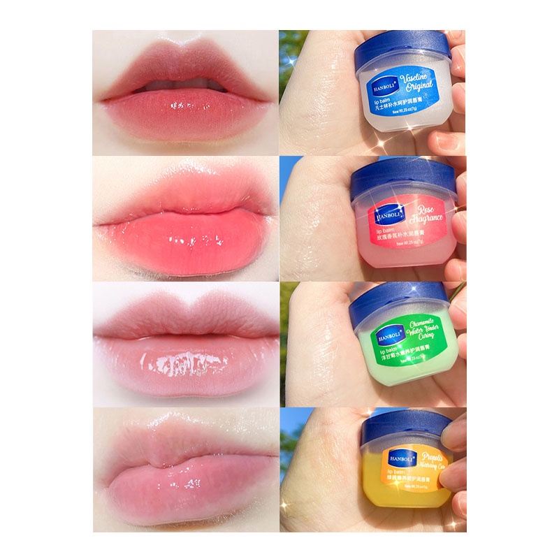 Dưỡng môi VASELINE 7g dạng hũ LOẠI RẺ cho KHÁCH SỈ đủ vị