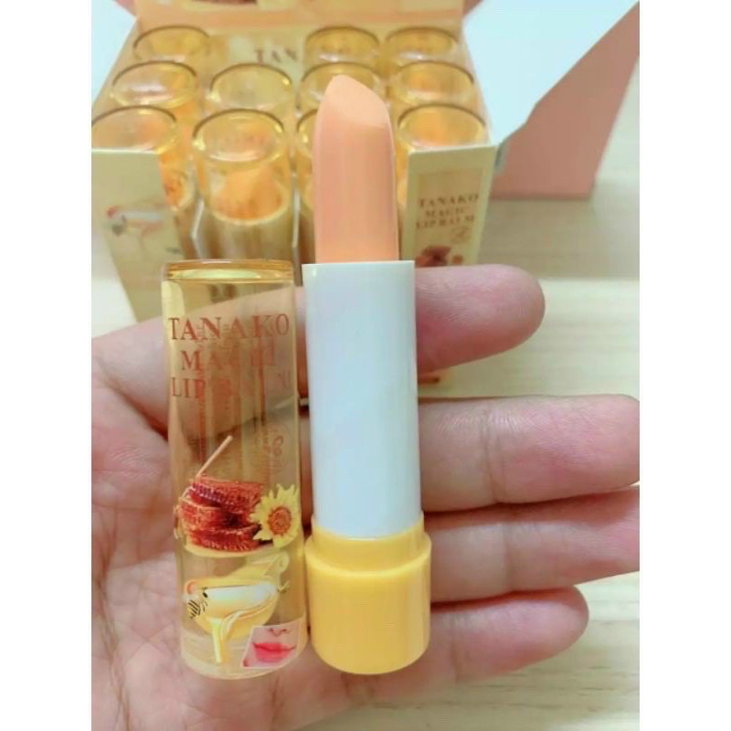 LỐ 12 Cây Son dưỡng môi tanako mật ong và hoa cúc