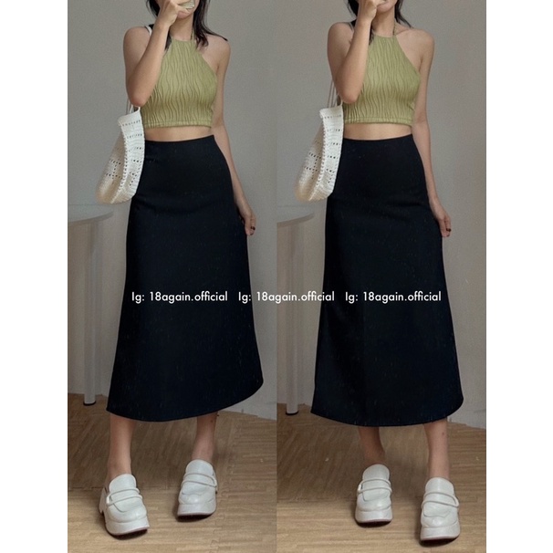 Chân váy suông dài Katy 18made ✿ 𝐁𝐲 𝐄𝐢𝐠𝐡𝐭𝐞𝐞𝐧 𝐀𝐠𝐚𝐢𝐧