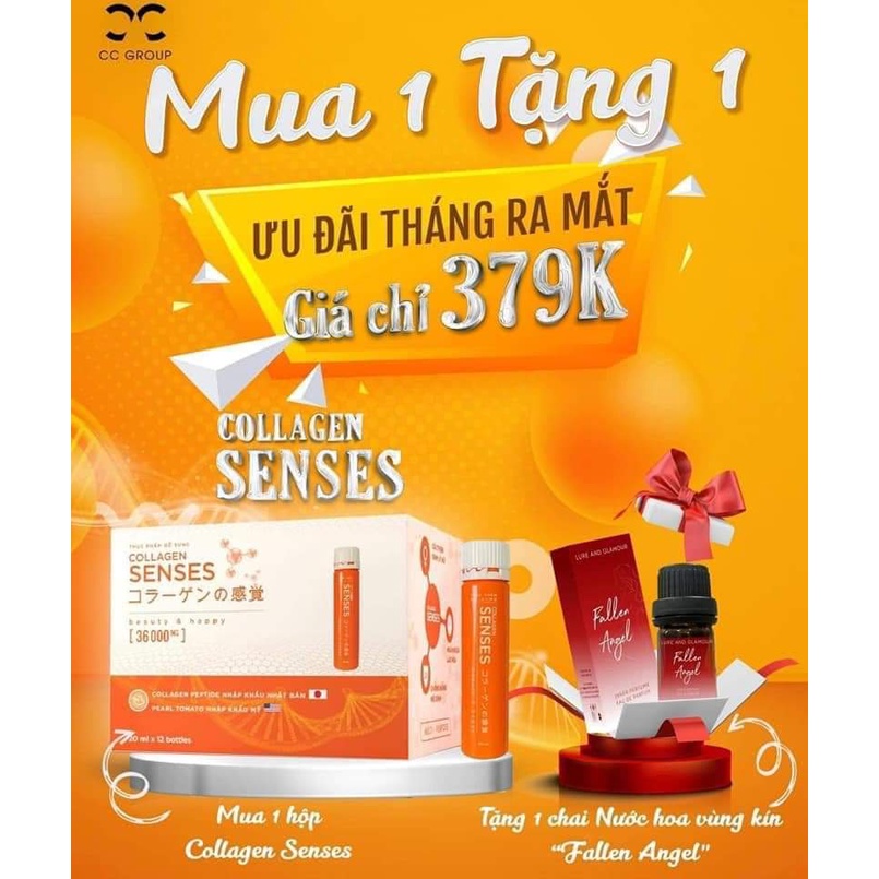 Collagen Senses [Chính Hãng tặng kèm nước hoa bim bim