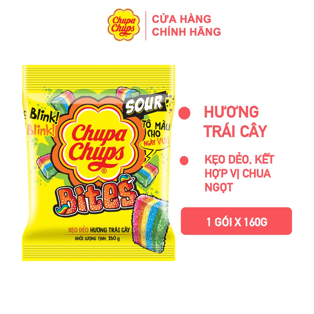 Kẹo dẻo Chupa Chups (Gói 160g)