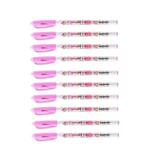 Bộ 10 cây bút gel xóa được mực tím