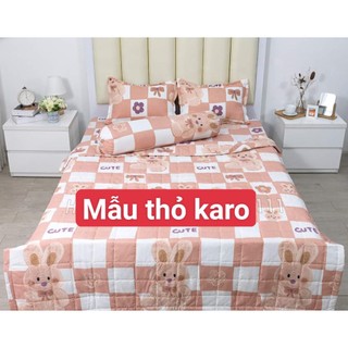 Ga trải giường bọc đệm m2/m4/m5/m6 chất cotton poly mềm mịn
