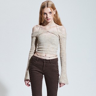 [ẢNH THẬT] SET ÁO LEN CROPTOP SEXY HÀNG CAO CẤP
