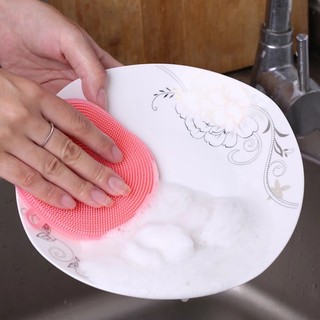 Miếng rửa bát silicon - Miếng cọ rửa chén bát xoong nồi