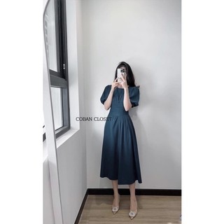 V6 - VÁY LI EO XẾP CHÂN TAY BỒNG