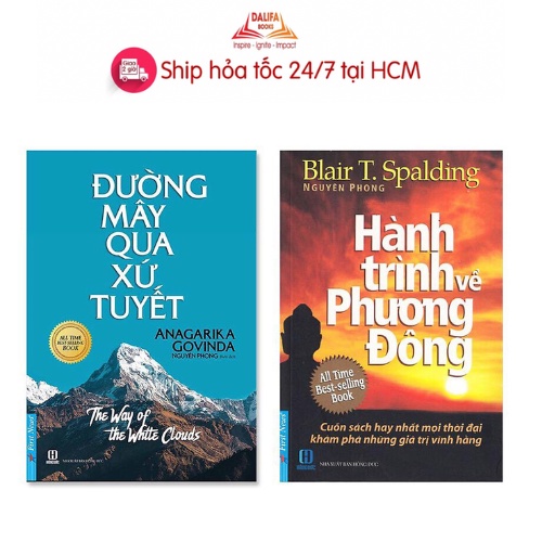 Sách - Combo Đường Mây Qua Xứ Tuyết và Hành Trình Về Phương Đông