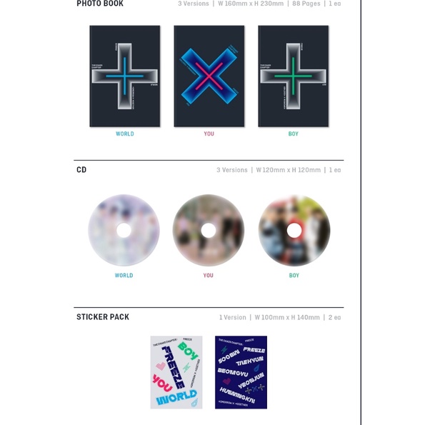 TXT - THE CHAOS CHAPTER: FREEZE