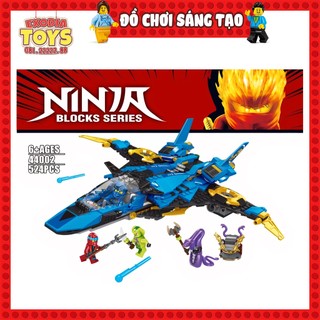 Xếp hình Ninjago Phi Thuyền Tia Chớp Jay : Jay's Storm Fighter - Đồ Chơi Lắp Ghép Sáng Tạo - ZIMO 44002 Ideas 70668