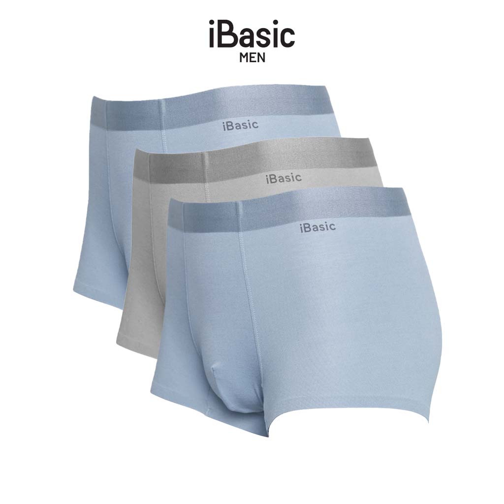 Combo 3 quần lót nam trunk bonding bamboo iBasic PANM105