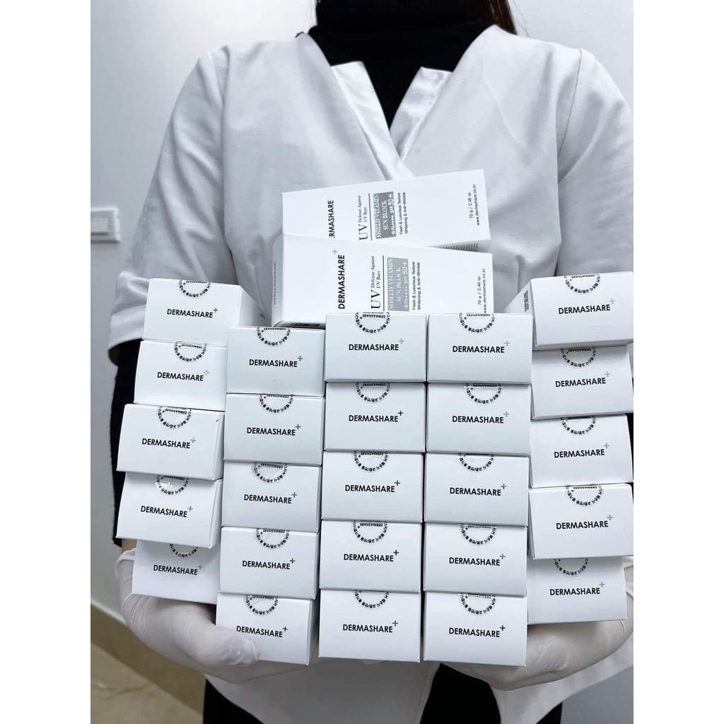 Kem chống nắng DERMASHARE+ Shield Vitamin sun block 70g