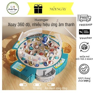 Đồ chơi câu cá xoay 360 độ nhựa cao cấp, đồ câu cá cho bé