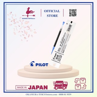 Ruột bút mực nước màu xanh Hi Tech V5, ruột bút văn phòng Pilot ngòi 0.5mm viết êm đầu bút bi siêu bền