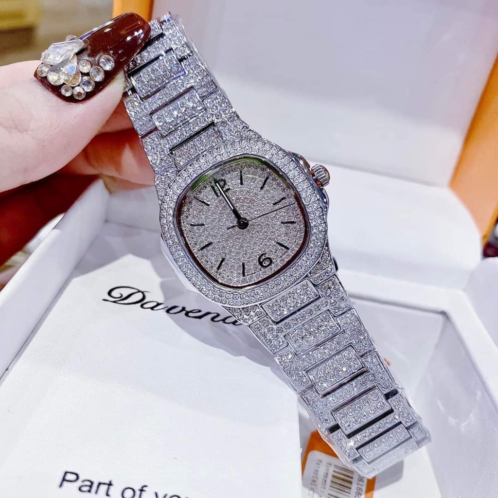 Đồng Hồ Davena,Đồng Hồ Nữ Chính Hãng,Size: 32mm Full Box