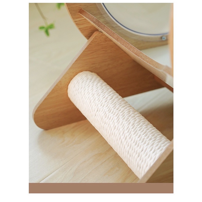 Nhà gỗ Phi hành gia đa năng kiêm cào móng cho mèo, catree - 4pets official
