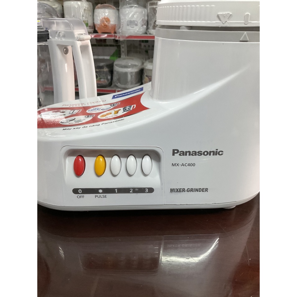 Máy xay sinh tố đa năng Panasonic MX-AC400WRA made in Ấn Độ- Hàng trưng bày