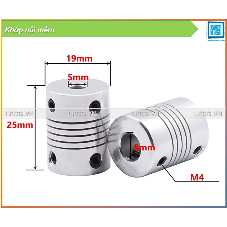 Khớp nối mềm, khớp nối trục động cơ