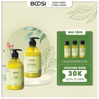Bộ Dầu Gội và Mặt Nạ Cho Tóc Mềm Mượt 500ml - BCOSI