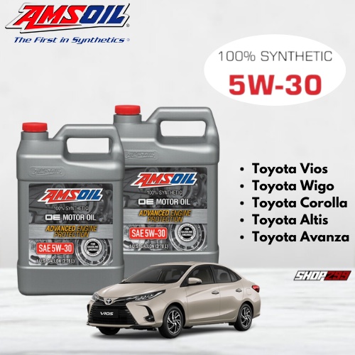 Dầu Nhớt Xe Hơi Tổng Hợp 100% Nhập Khẩu Mỹ AMSOIL OE 5W30 - 3.78L