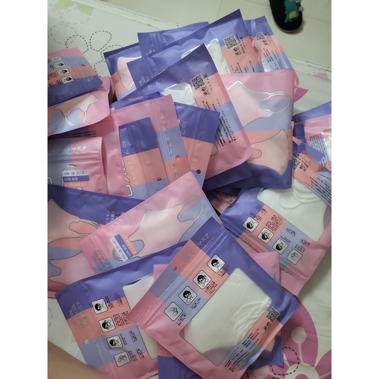 Hot Trend 2023 - Thùng 100 chiếc khẩu trang 5D SEIKO Nhật Bản