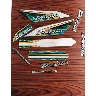 Tem dream super 2010 xanh 3l