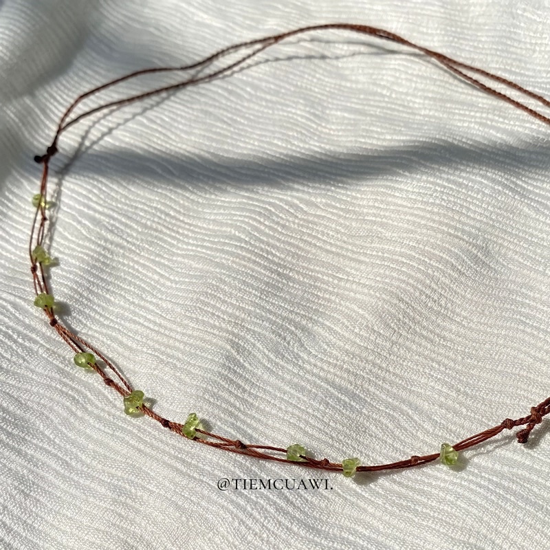 Vòng cổ Peridot tự nhiên
