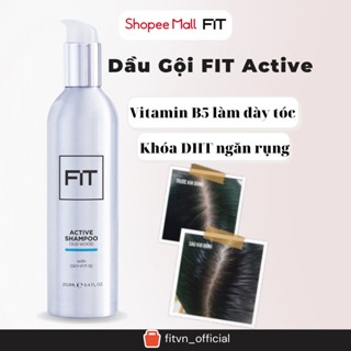 Dầu Gội Hoạt Tính FIT Active Shampoo DHT Blocker Ngăn Rụng Tóc FIT SKINCARE 250ml