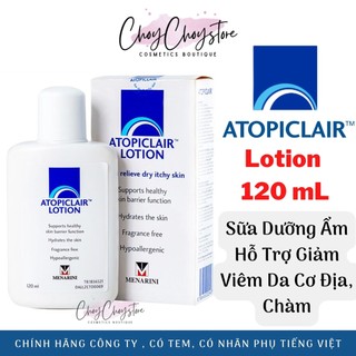 (TEM CTY) Sữa Dưỡng Ẩm Atopiclair Lotion 120mL Sữa Dưỡng Ẩm Hỗ Trợ Giảm Viêm Da Cơ Địa