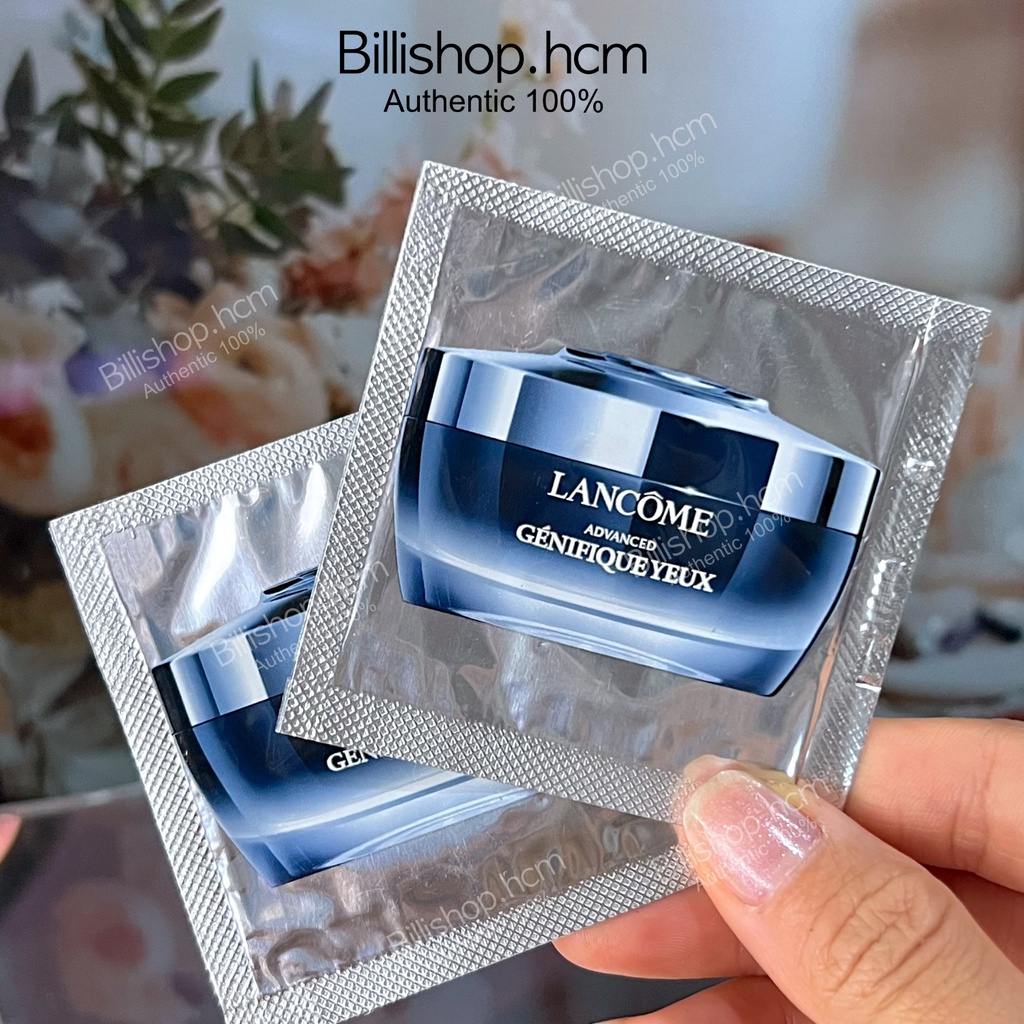 Sample 1ml/5ml - Kem dưỡng trẻ hóa da vùng mắt Lancome Advanced Genifique Yeux