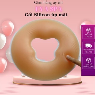 Gối silicon úp mặt massage body cho spa thẩm mỹ viện